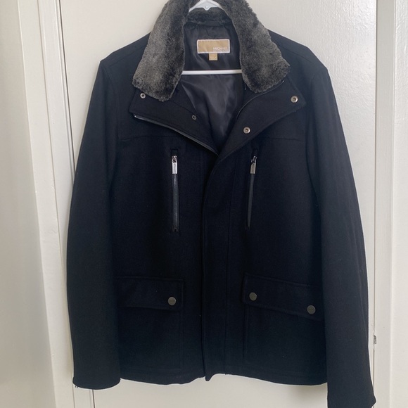 Michael Kors pea coat large mens - Picture 7 of 7